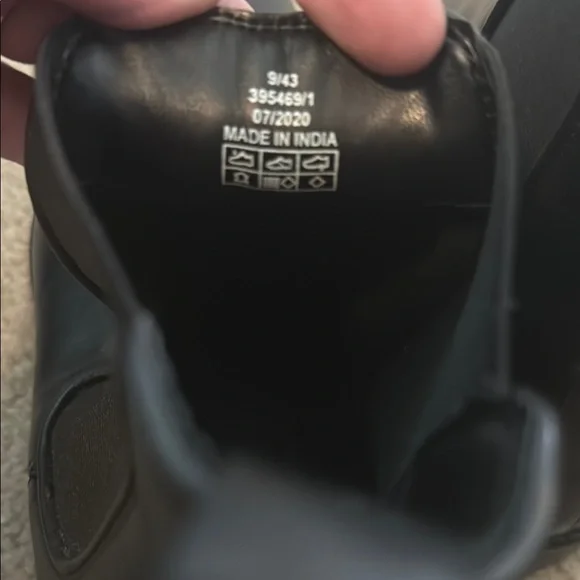 River Island Black Leather Chelsea Cooper Boots - Picture 5 of 7